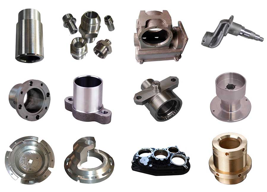 typical precision machining components