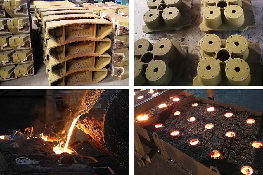 gray iron shell moulding casting foundry