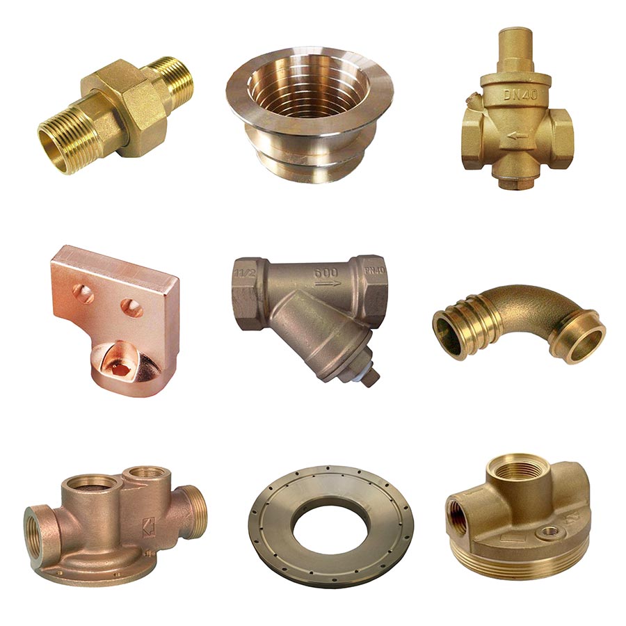 brass sand casting parts